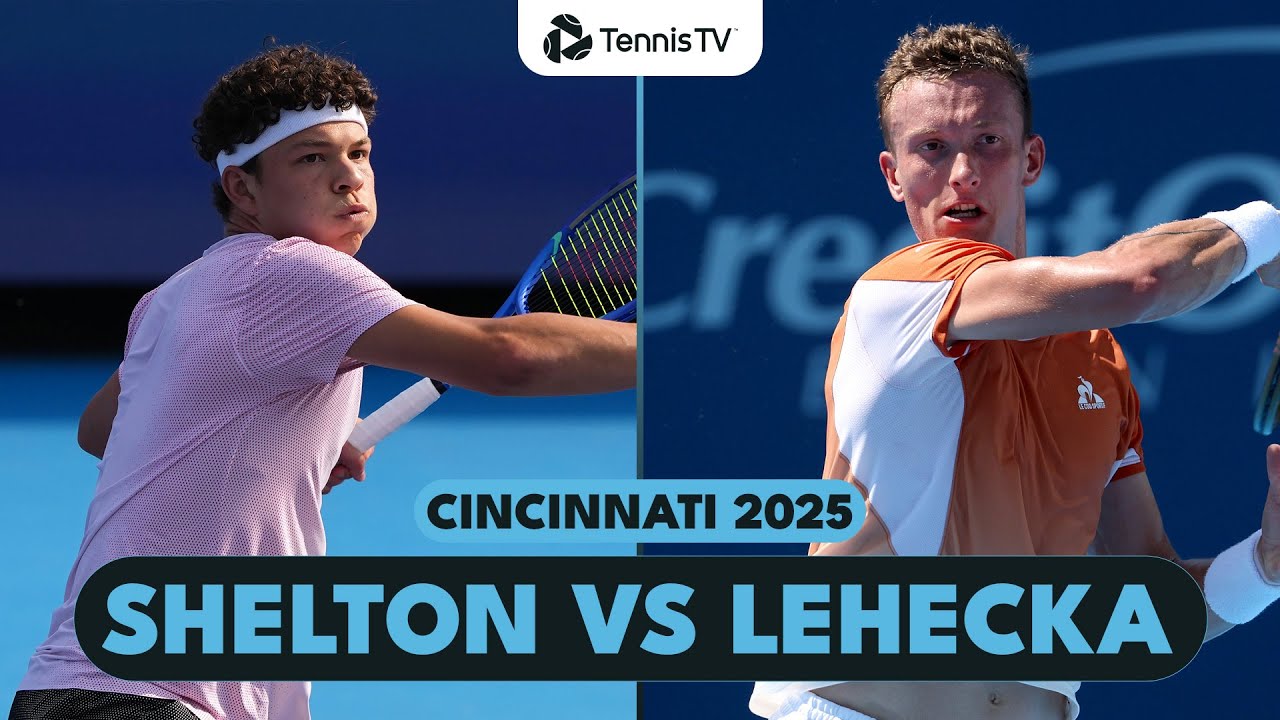 Ben Shelton vs Jiri Lehecka Highlights | Cincinnati 2025