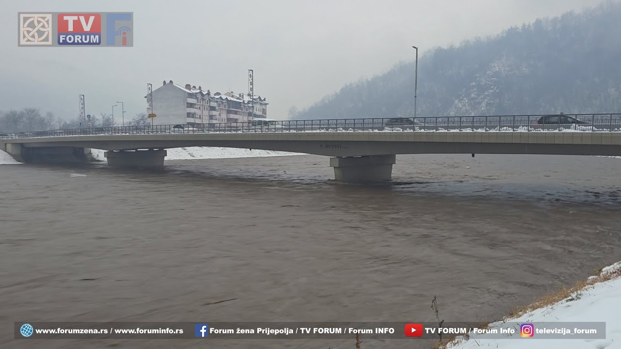 Prijepolje: Proglašena vanredna situacija zbog opasnosti od poplava