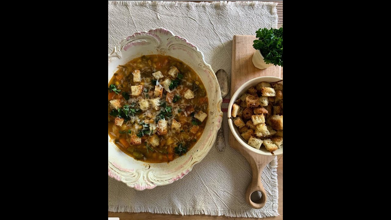Sopa minestrone