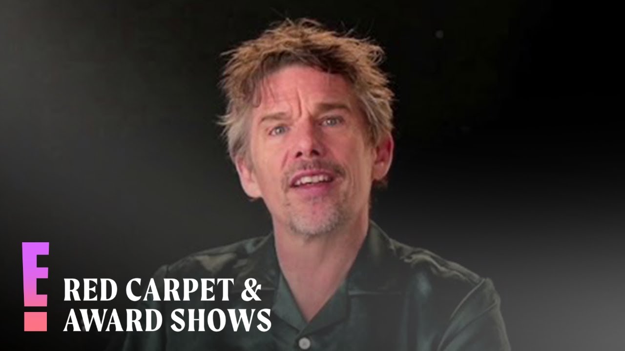 Ethan Hawke Talks Working With Oscar Isaac on Moon Knight | E! Red Carpet & Award Shows
