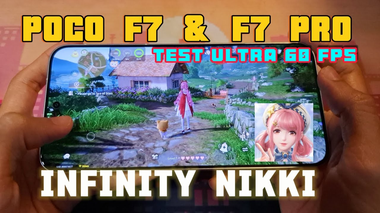 Infinity Nikki - Poco F7 & F7 Pro Game Test