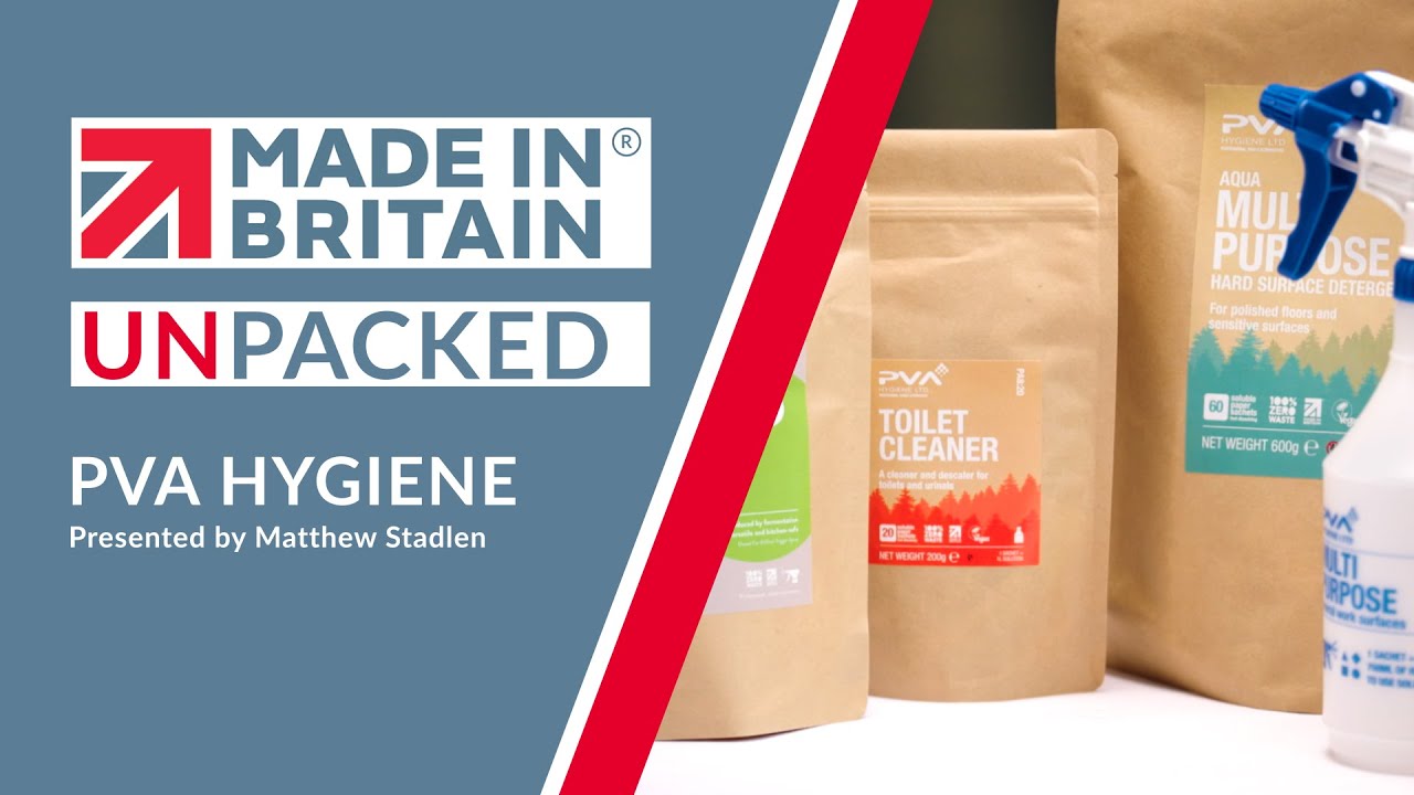 Inside PVA Hygiene: The family business reinventing sustainable cleaning | Made in Britain UnPacked