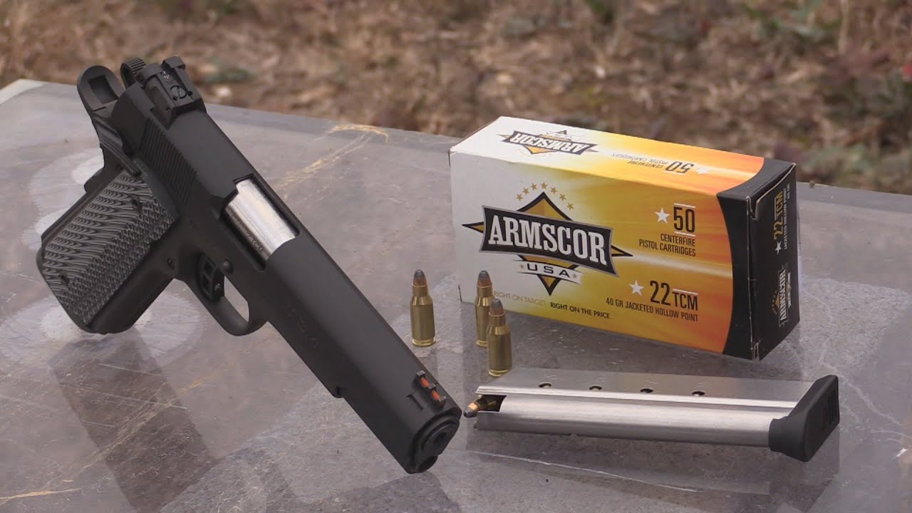 22 TCM VS BULLETPROOF GLASS