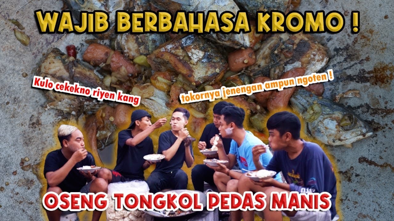 TIM SUPER MASAK TONGKOL KAPAL PESIAR MEMAKAI BAHASA JAWA 