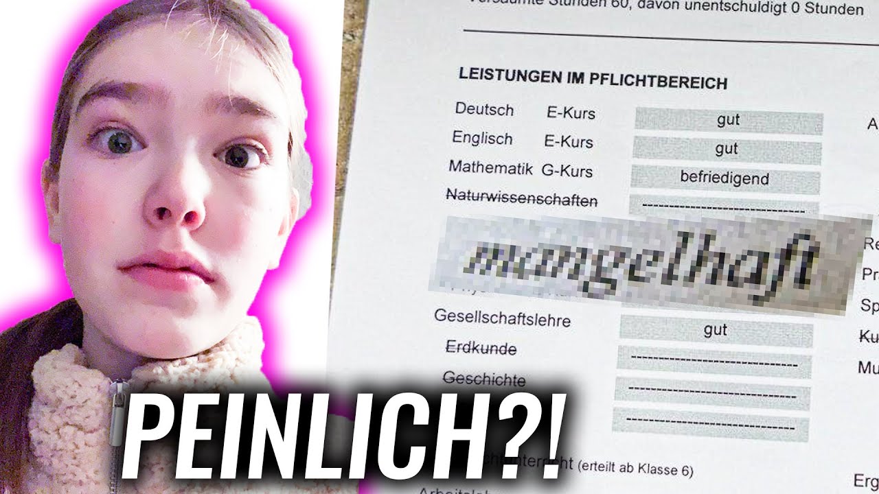 LEA zeigt uns ihr ZEUGNIS! (Mama entt&auml;uscht?)