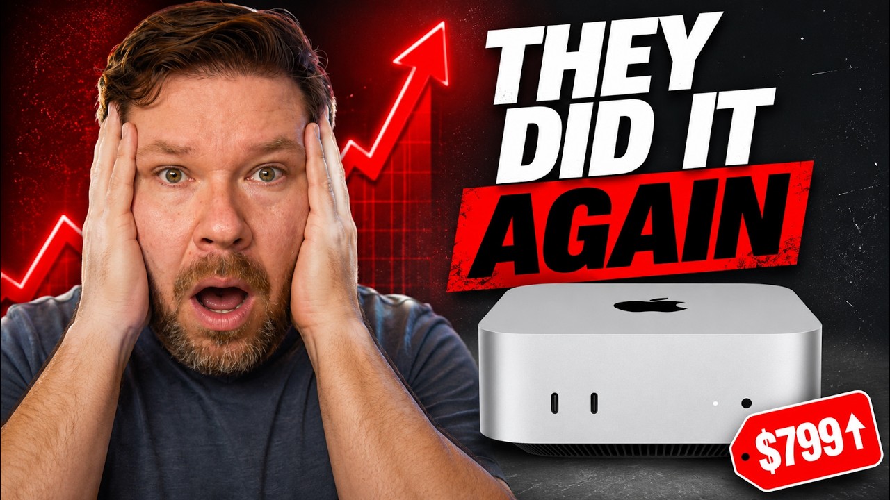 Apple втихаря снова подняла цену на Mac mini M4...
