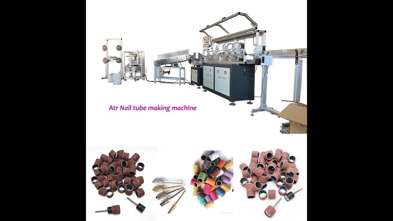 3 -12mm Nail tube making machine Polishing sand ring Polish Sanding Ring Circle production line