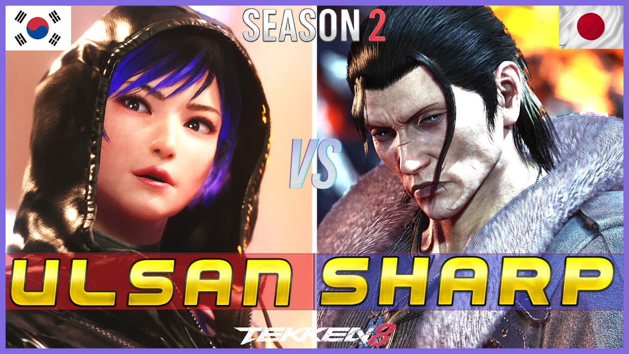 Tekken 8 Season 2 ▰ ULSAN (Reina) Vs SHARP (Dragunov) ▰ High Level Gameplay