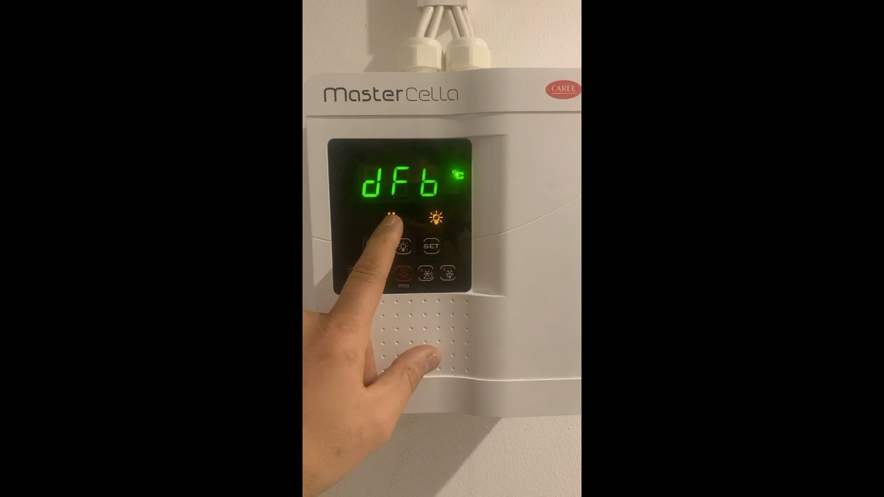 تنظیمات اولیه کنترل مسترسل Carel MasterCella