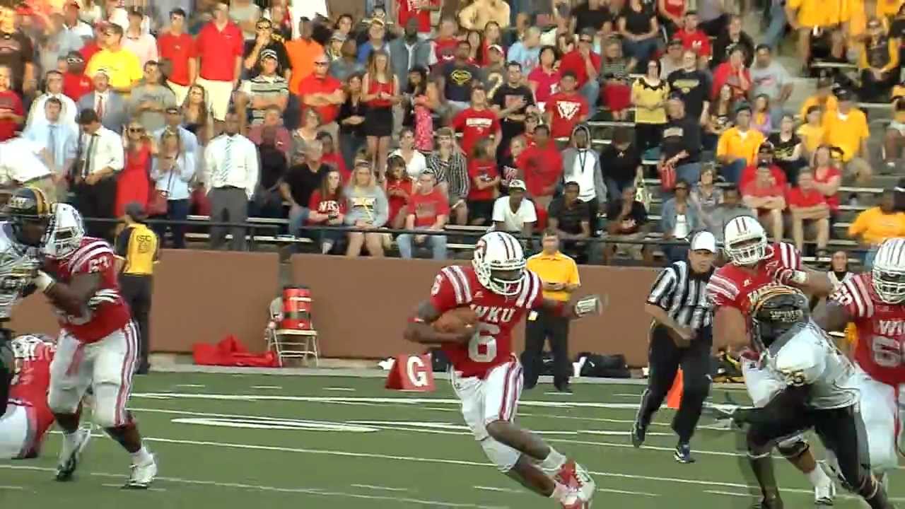 2012 WKU Football Southern Miss quick Highlights