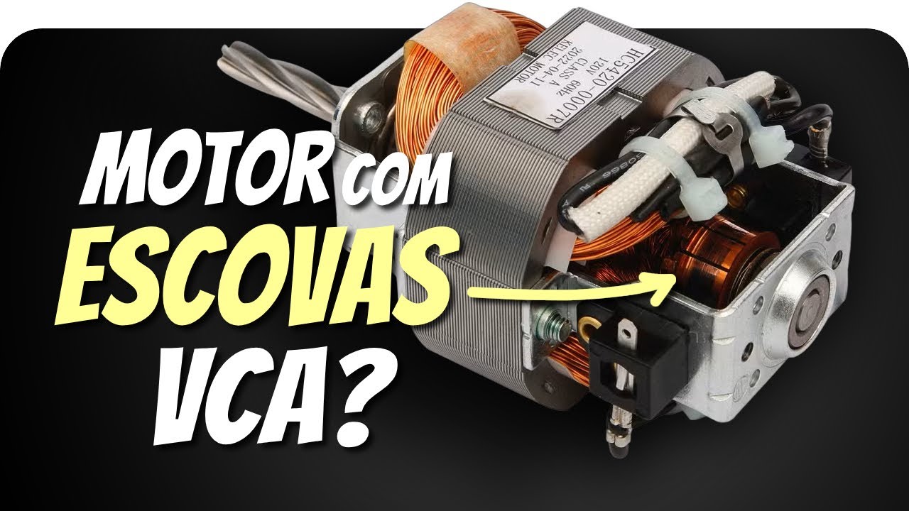 Como funciona um MOTOR UNIVERSAL e como opera tanto em CC quanto em CA