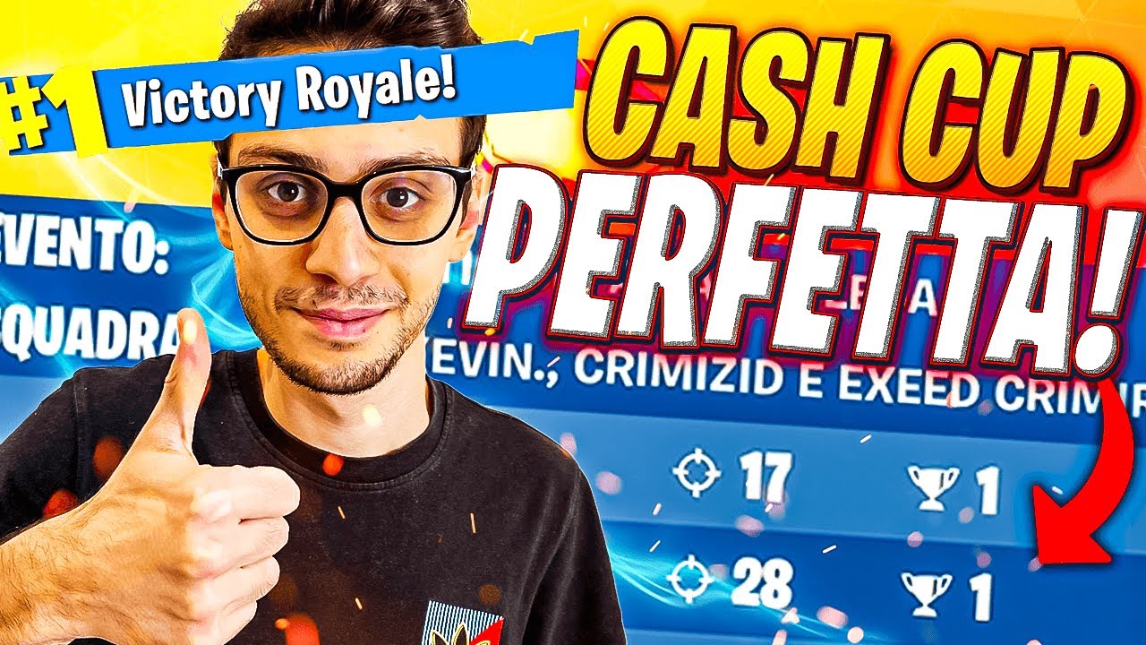 La MIGLIORE CASH CUP che ABBIAMO MAI GIOCATO! TOP 100 - FORTNITE