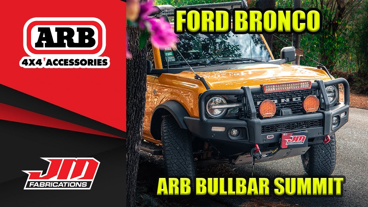 PRIMER FORD BRONCO CON ARB SUMMIT EN COSTA RICA- JM FABRICATIONS