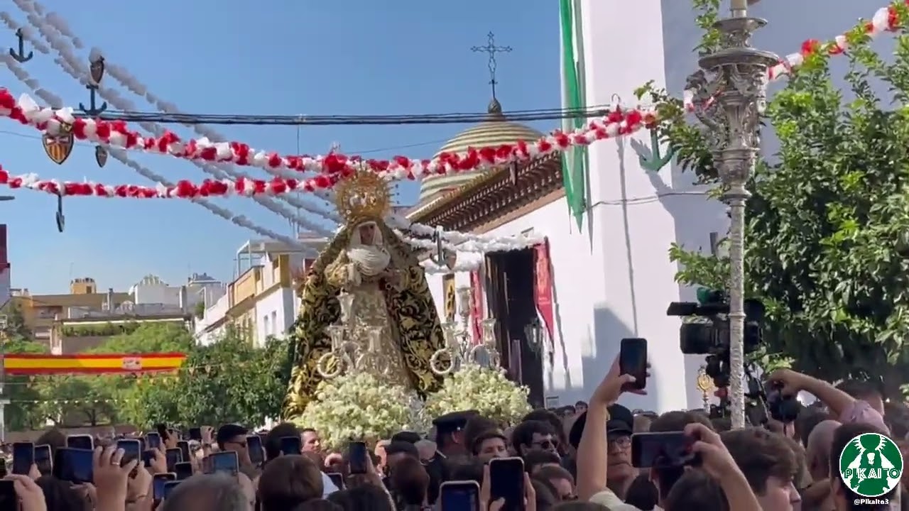 Traslado al Polígono Sur de la Esperanza de Triana 2025 | La Misión de la Esperanza | Las Cigarreras