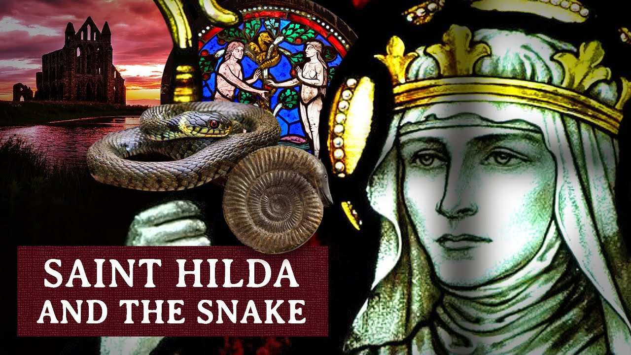 Saint Hilda and the Snake | Hilda of Whitby, Snakes and Dracula