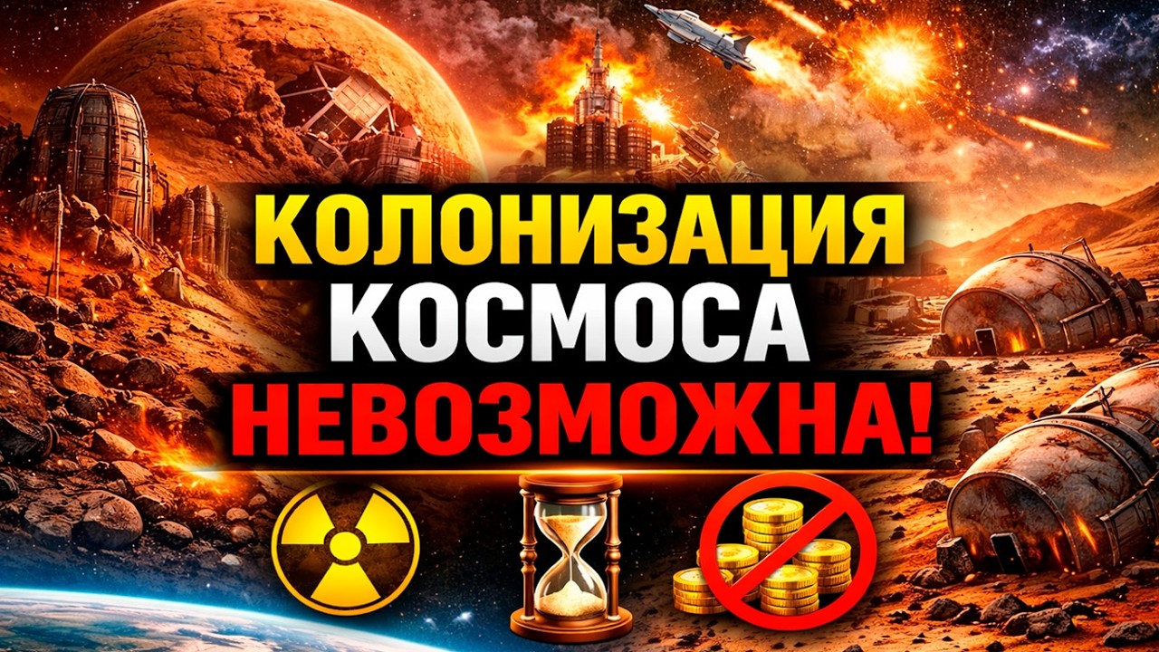 Почему человечество никогда не заселит Марс и не станет мультипланетным видом