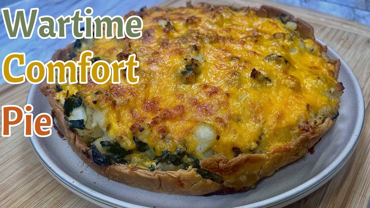 Potato, Spinach & Feta Tart | Inspired by Britain’s Homity Pie