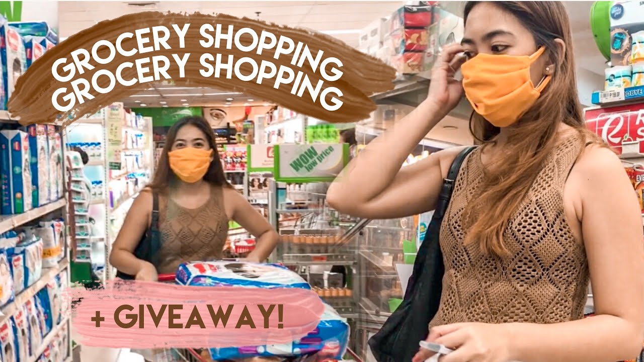 Quarantine Grocery Shopping + Giveaway | HAPPY 5K SUBS!