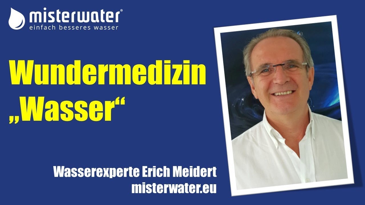 Miracle Medicine Water Erich Meidert | misterwater&reg; at SteinZeit