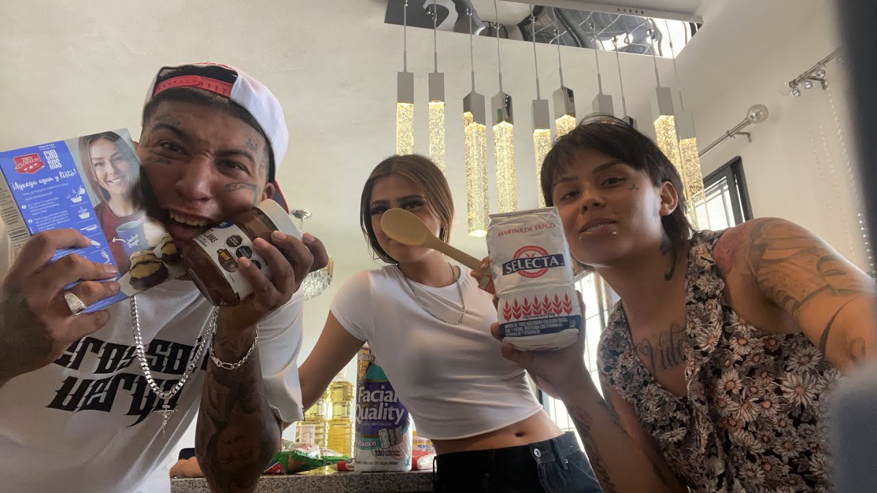 Hacemos CHURROS DE AZÚCAR😱😳😨 bueno intentamos🍩🍪 Geros aylin y mona