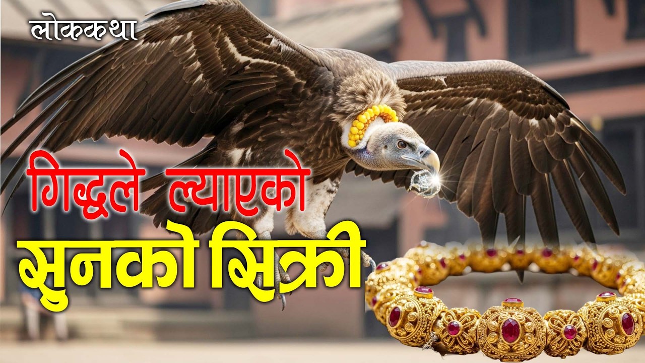 गिद्धले ल्याएको सुनको सिक्री [Giddale Lyaayako Sunako Sikri] Lok Katha Nepali/Folk Tales
