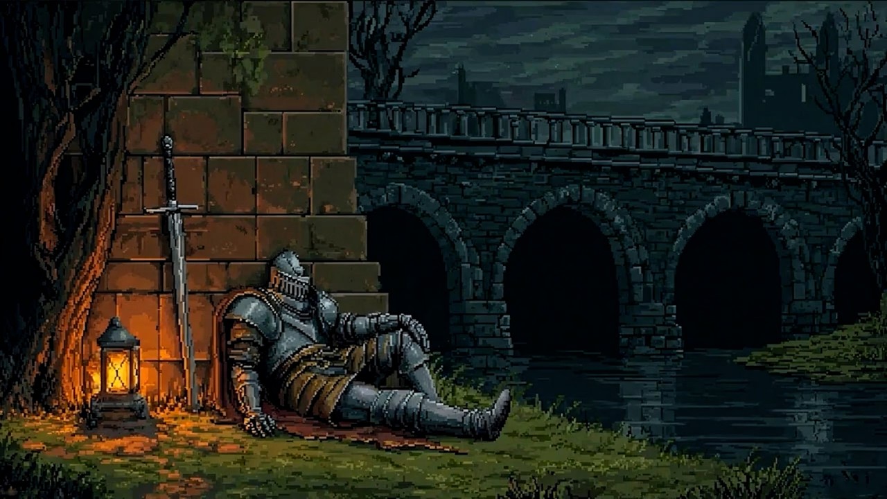 It's okay.. Rest here for a moment 🌉 Medieval LoFi to Study, Chill, Work, Sleep