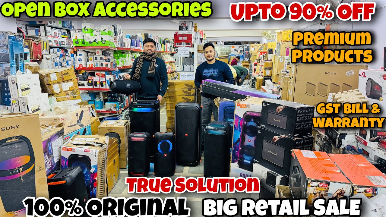 Open Box Accessories | Upto 90% OFF | Big Retail SALE | 100% Original |True Solution|Capital Darshan