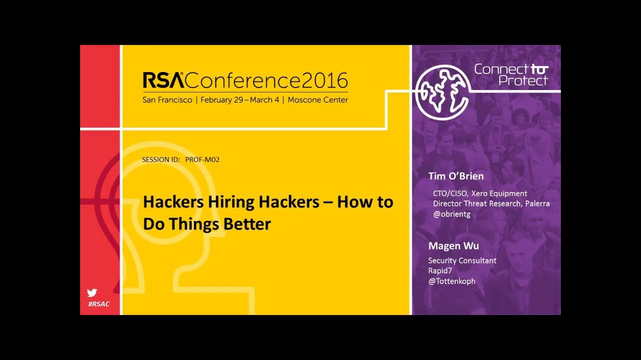 Quick Look: Hackers Hiring Hackers—How to Do Things Better