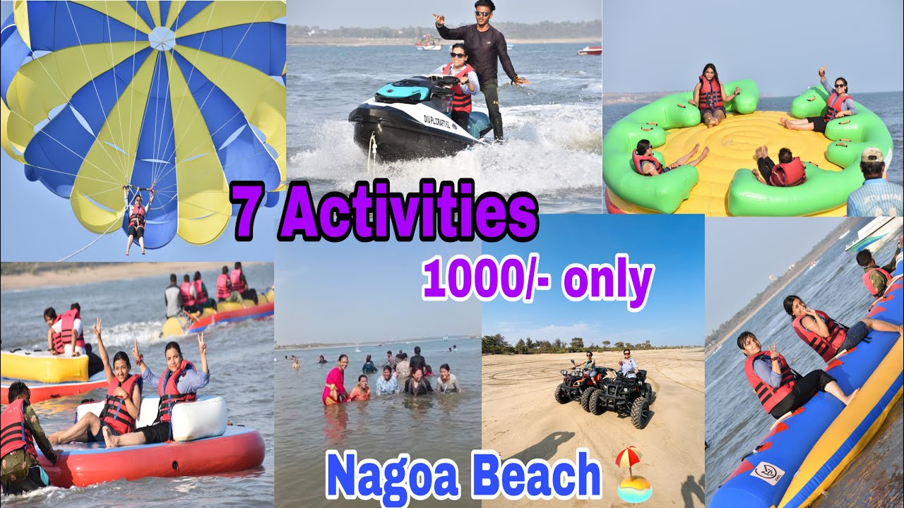 Nagoa Beach, Diu || Enjoy All Activities 😍 Daman and Diu Island