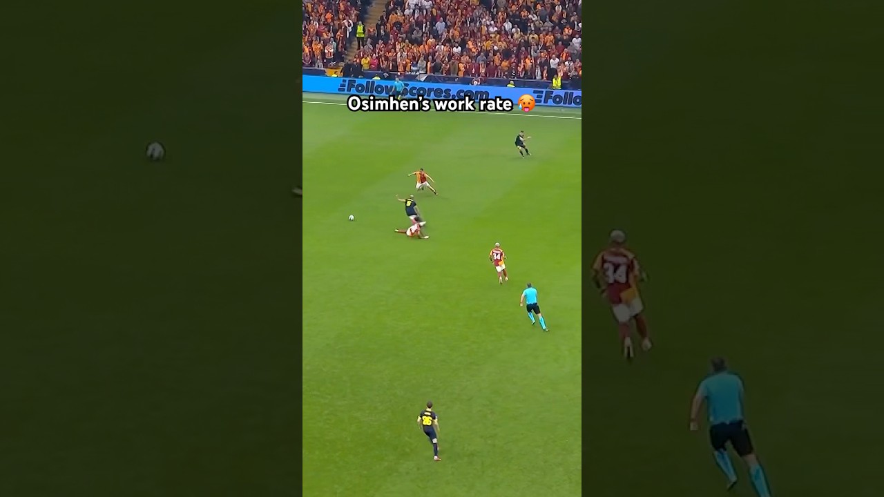Osimhen wouldn&rsquo;t give up! 🤯