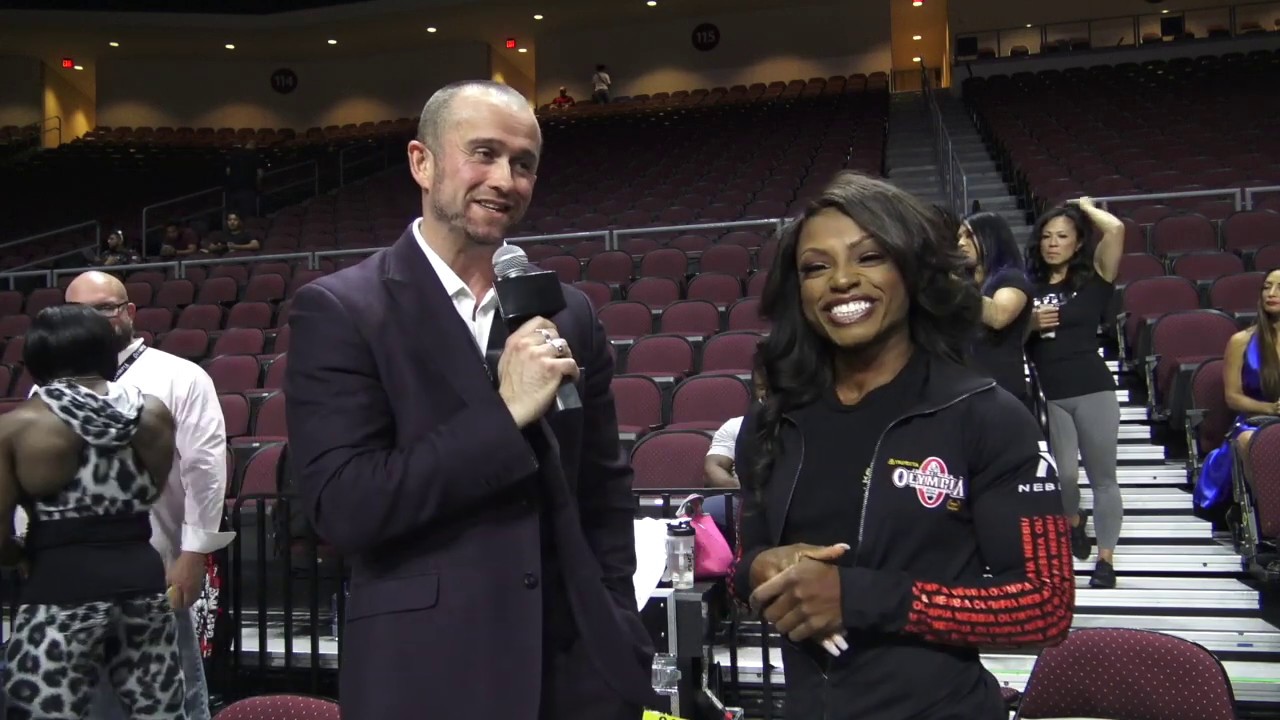 2019 MR OLYMPIA - CYDNEY GILLON INTERVIEW - MEET THE OLYMPIANS