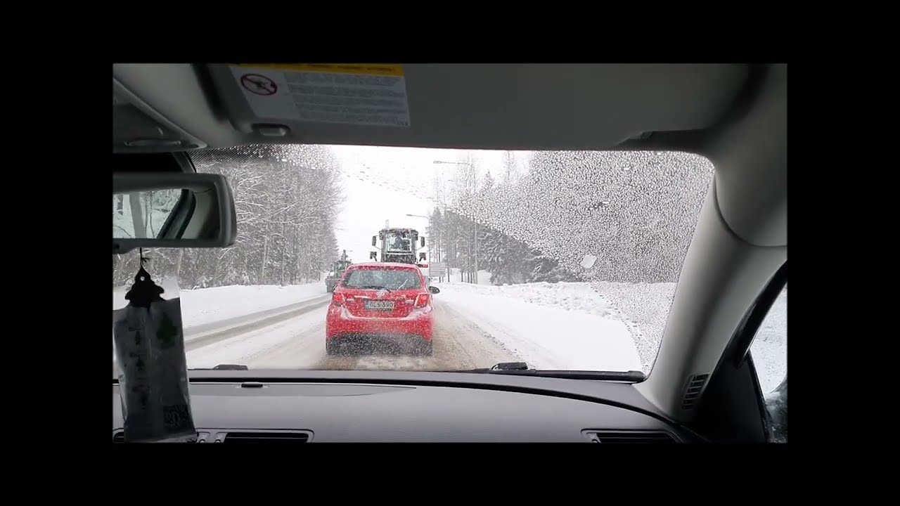 Short Winter Drive in Tampere