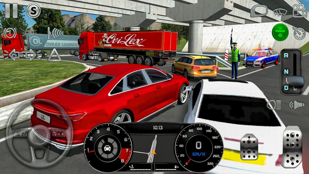 Real Driving Sim #30 Heavy Traffic! Car Games Android gameplay