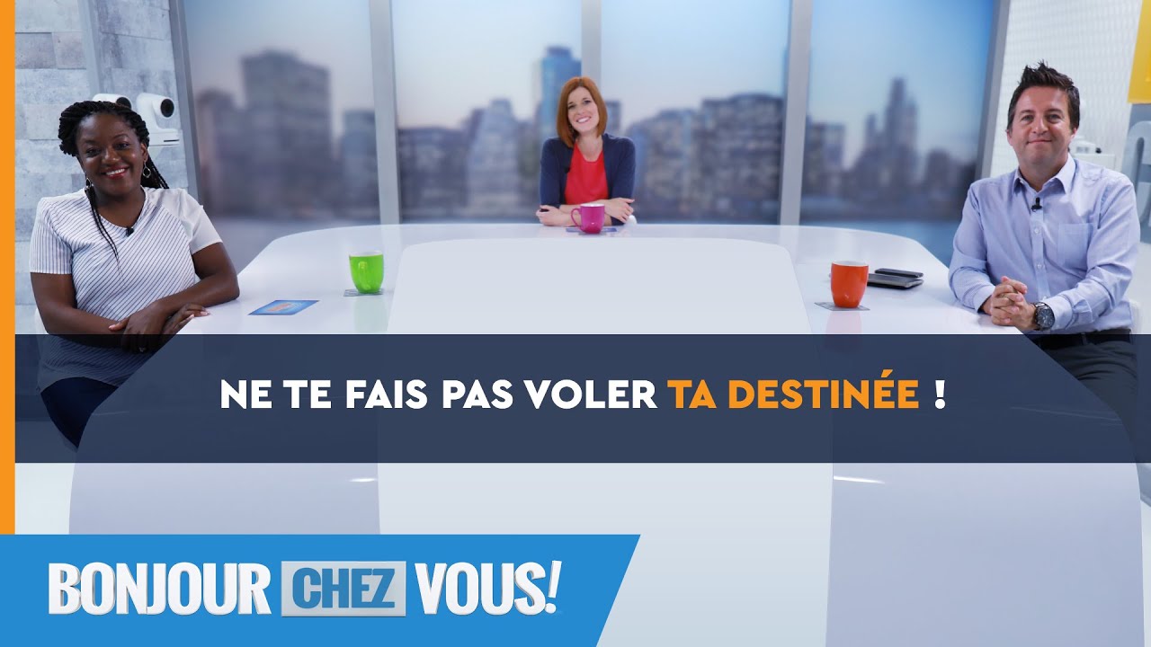 Ne te fais pas voler ta destinée ! - Bonjour chez vous ! - Luc Dumont