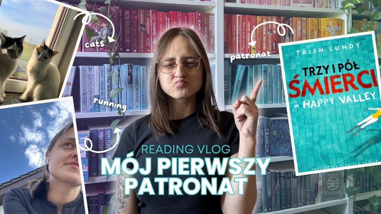 M&oacute;j pierwszy PATRONAT?! 📚💕 READING VLOG