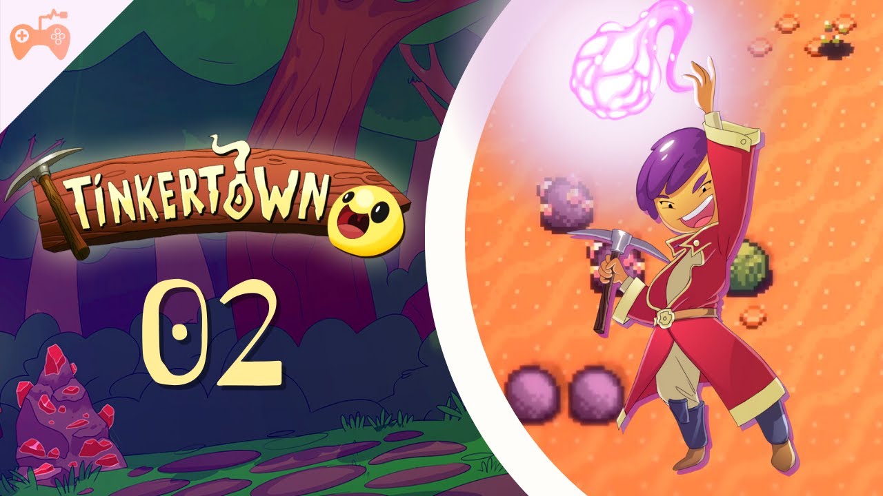 Let's Play Tinkertown [Ep 02] - Welcome to THE DUNGEON!?