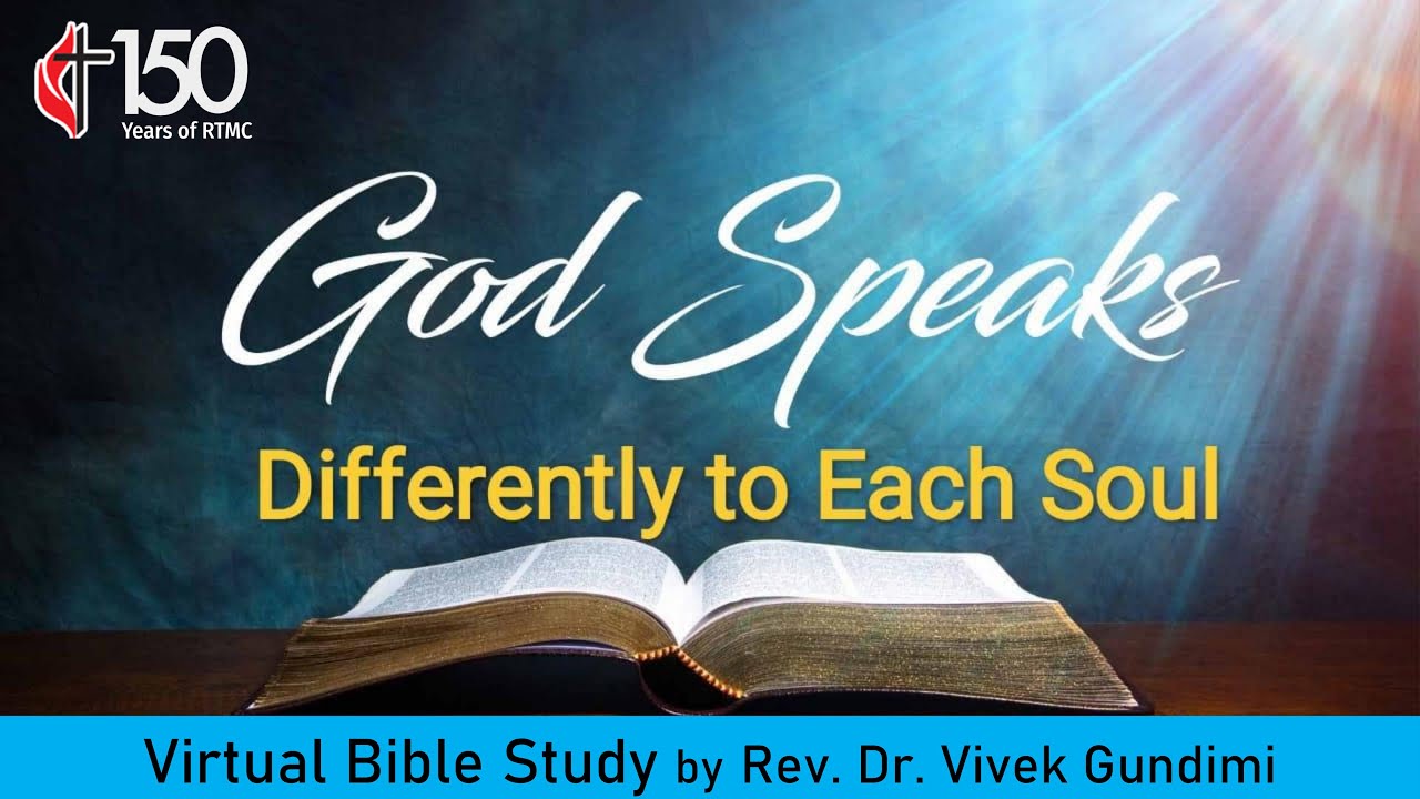 VIRTUAL BIBLE STUDY | GOD SPEAKS DIFFERENTLY TO EACH SOUL