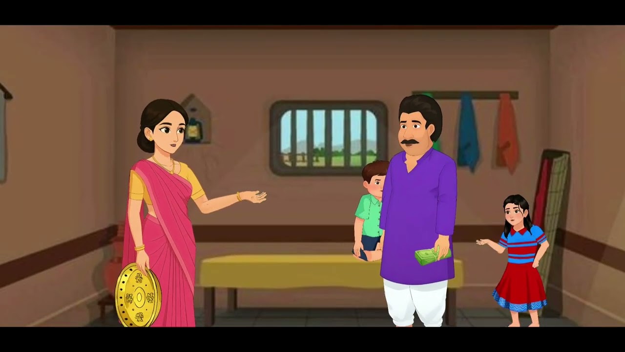 मोहन का जादुई टोकरी। Mohan ka Jadui Tokari  l hindi kahani l Maral stories l