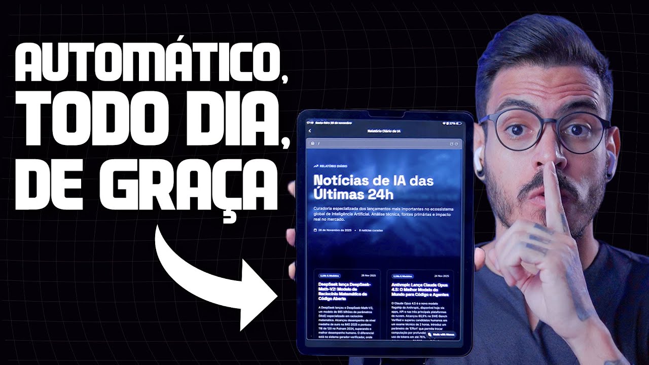 O SEGREDO para se ATUALIZAR em IA sem ENLOUQUECER (PROMPTS INCLUSOS)