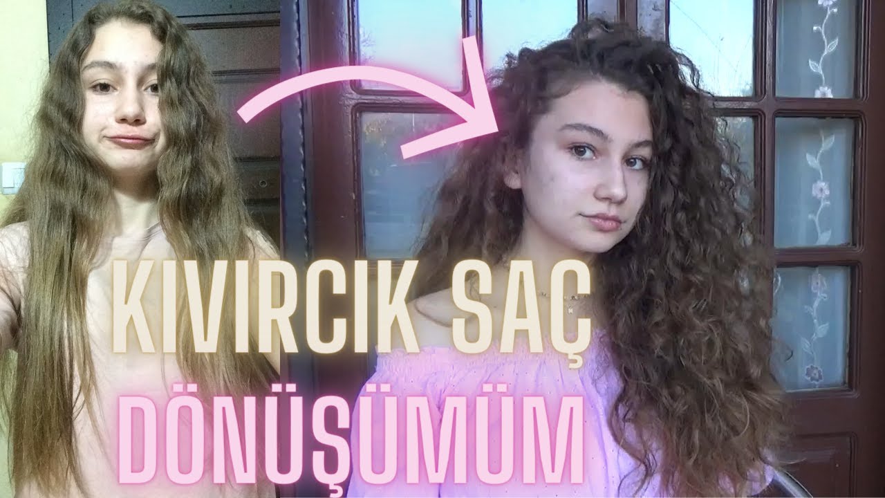 Saçlarımı Nasıl Kıvırcığa Döndürdüm - Kıvırcık Saç Onarımı