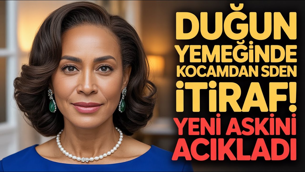 Oğlumun Düğün Yemeğinde Kocam Duyurdu: Yeni Birine Aşık Oldum!