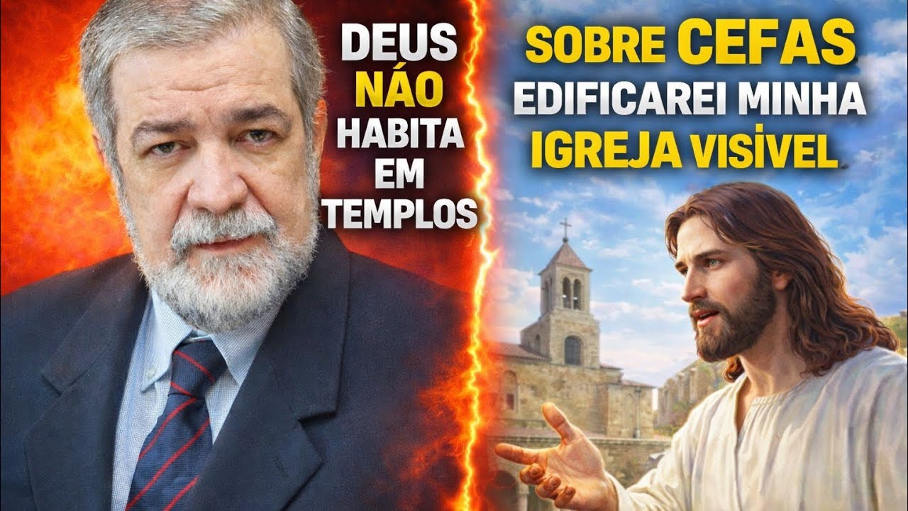Deus não habita em templos… mas Cristo fundou uma Igreja VISÍVEL!