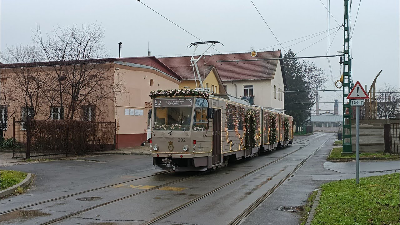 |Belföld| 🇭🇺 Miskolc Tatra KT8D5 villamosai (November - December) + Adventi szerelvény , lillafüred