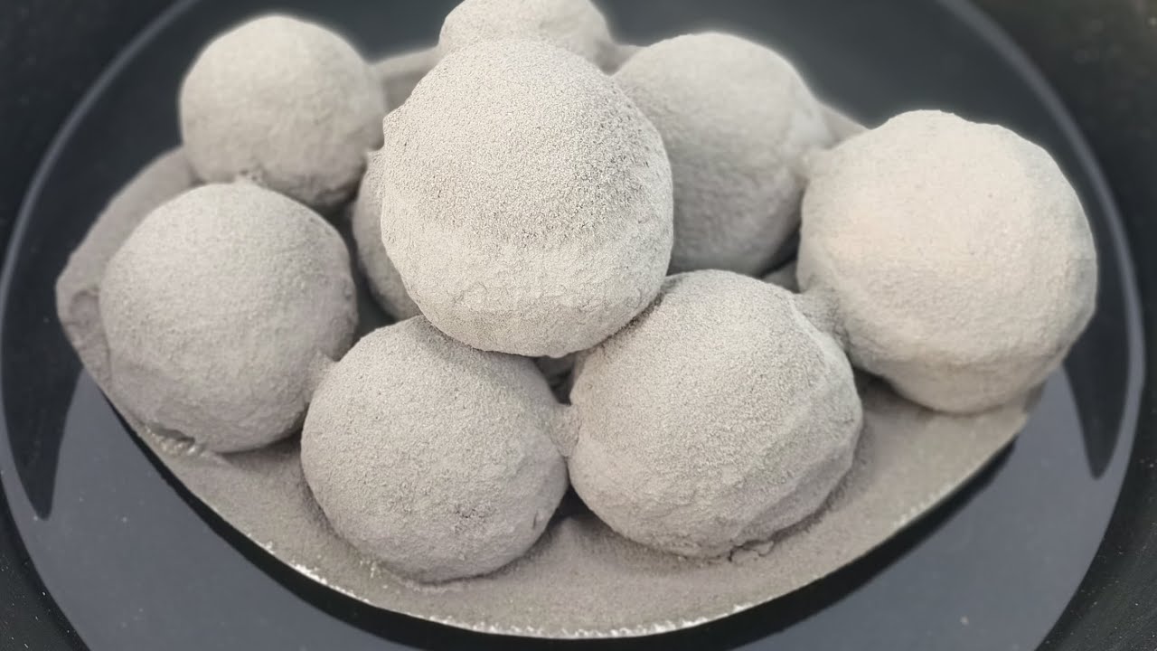 ASMR 🤤 Very Soft Dusty 🤩✨ Pure Cement Balls 🏀 dippingCrumble on Lots Of Water 🌊💦💦🌀🌀💦