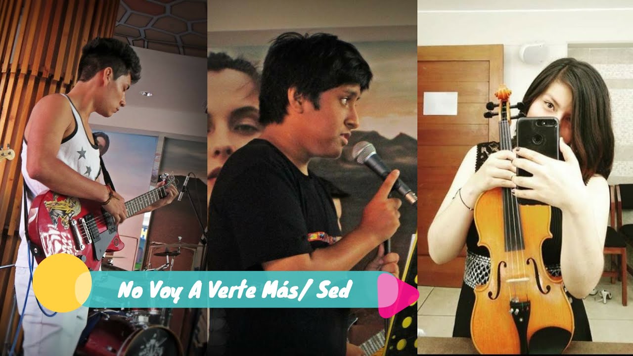 No Voy A Verte Más/ Sed - Libido (Cover ft. Nestor Rodriguez & Angie Ybañez)