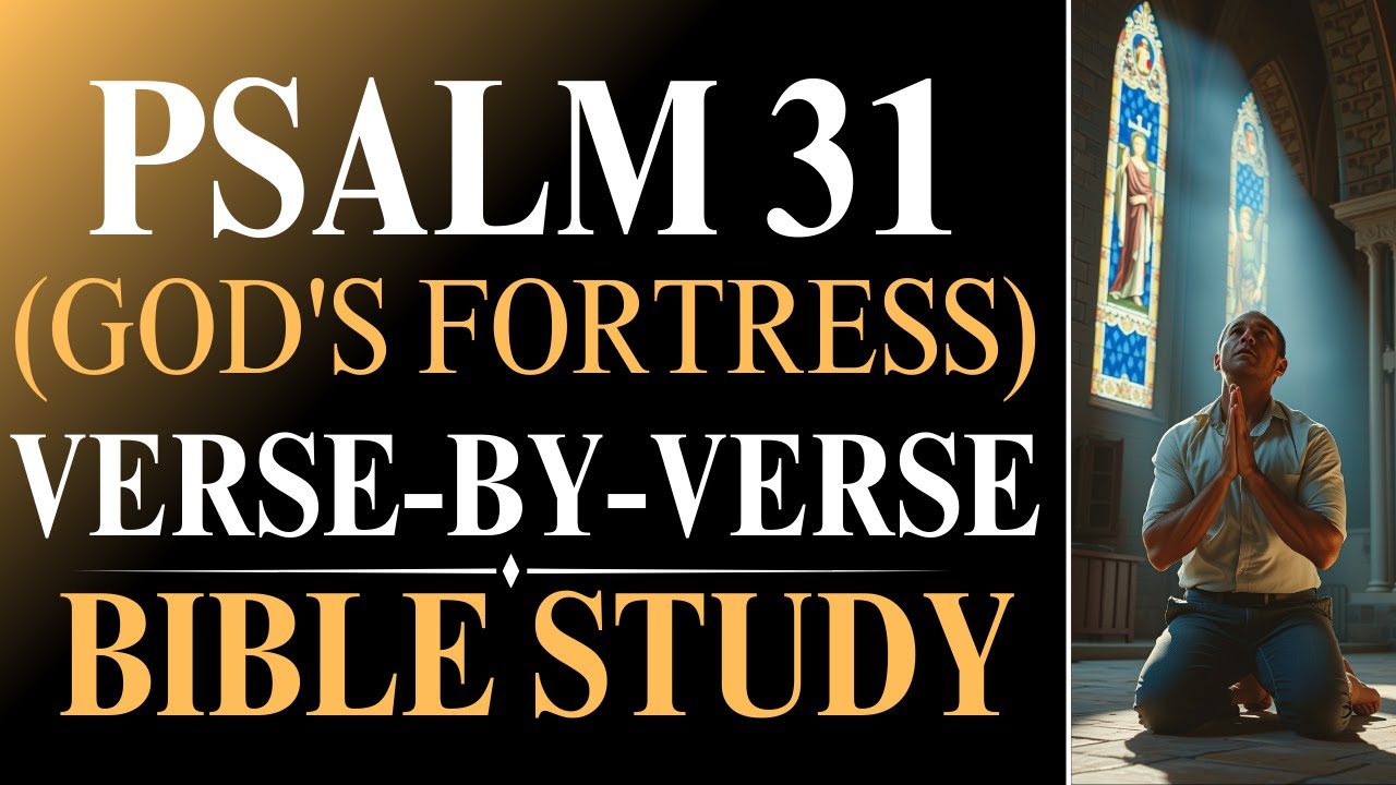 Psalm 31 Explained: Finding Refuge in God's Fortress | Bible Study & Commentary (ESV)
