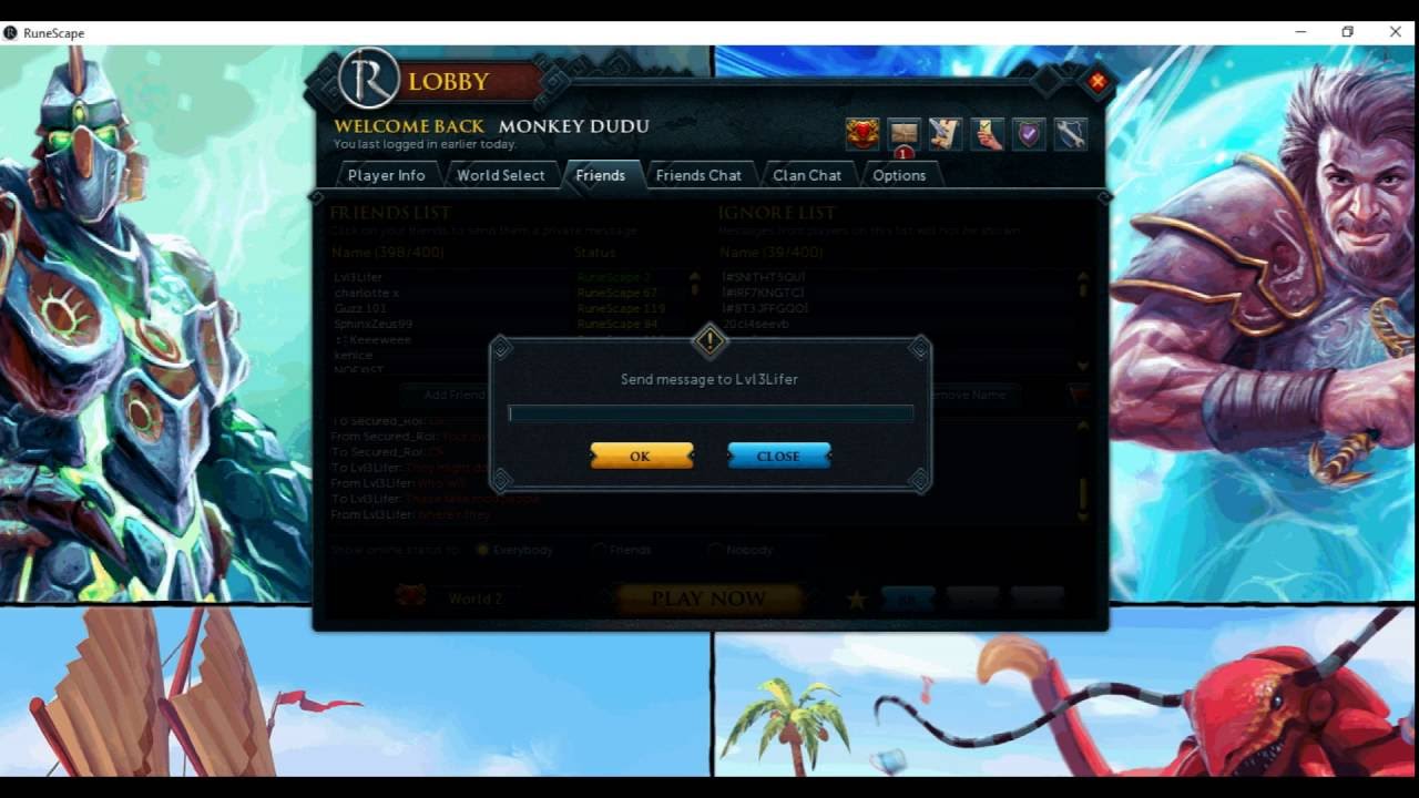 runescape pmod scam