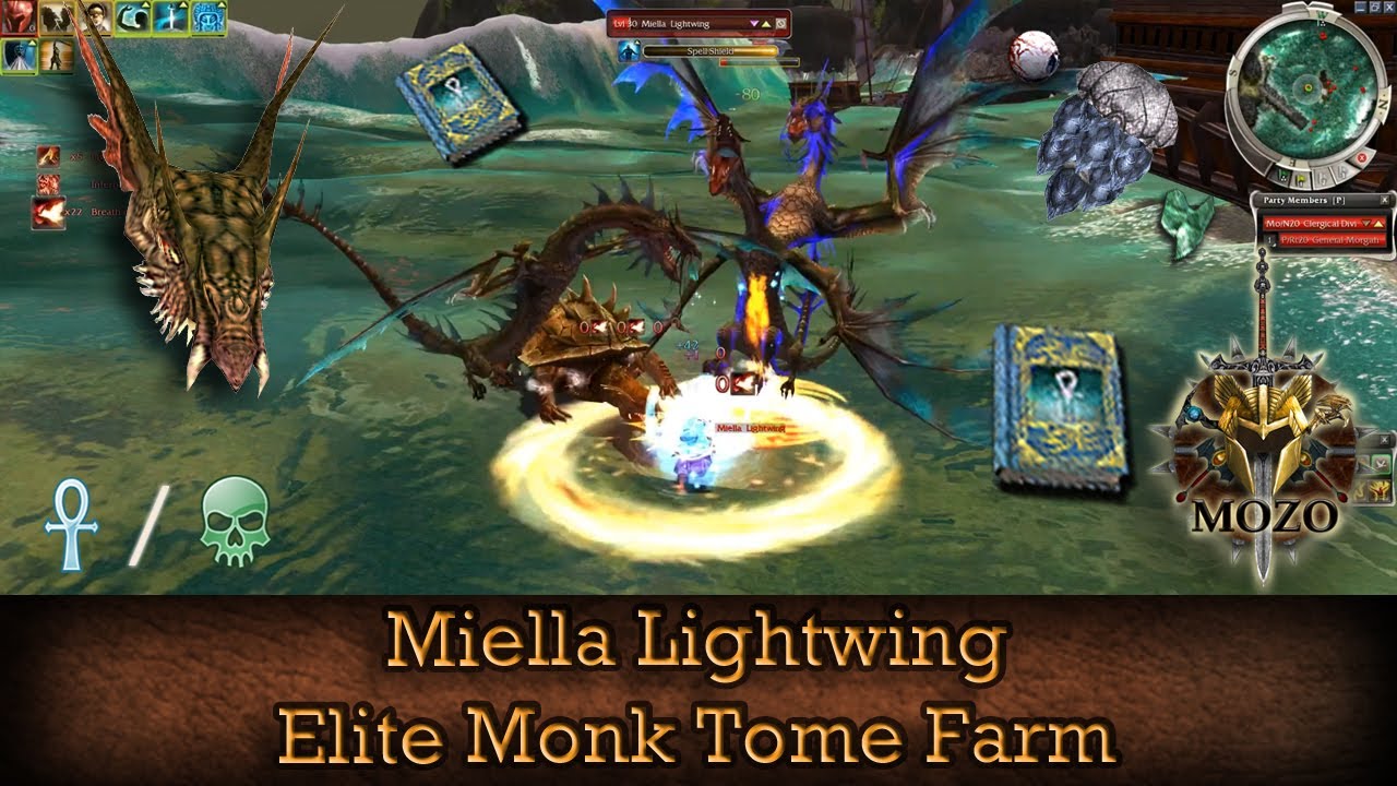 Miella Lightwing, Elite Monk Tome Farming - Guild Wars Monk Farm Mo/N, HM