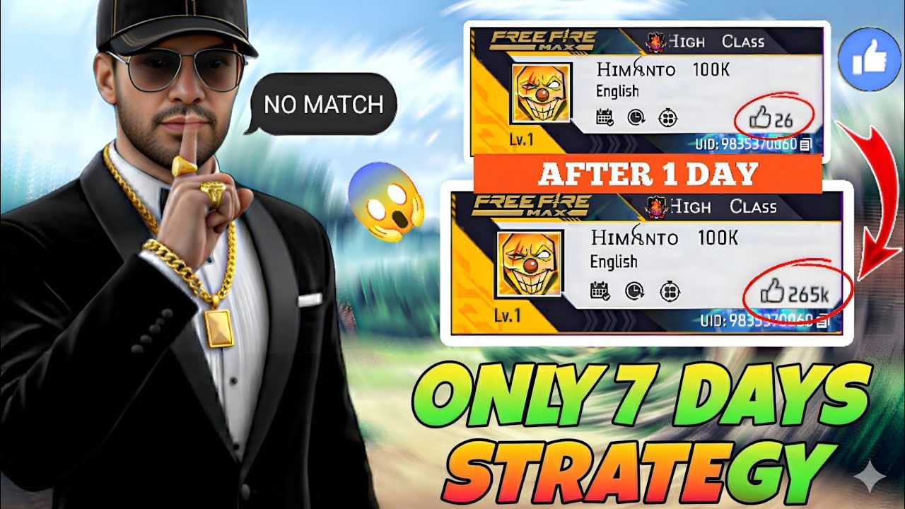 🔥 ТРЮК С БЕЗЛИМИТНЫМИ ЛАЙКАМИ В ПРОФИЛЕ FREE FIRE 😱 | КАК УВЕЛИЧИТЬ ЛАЙКИ НА FREE FIRE ID