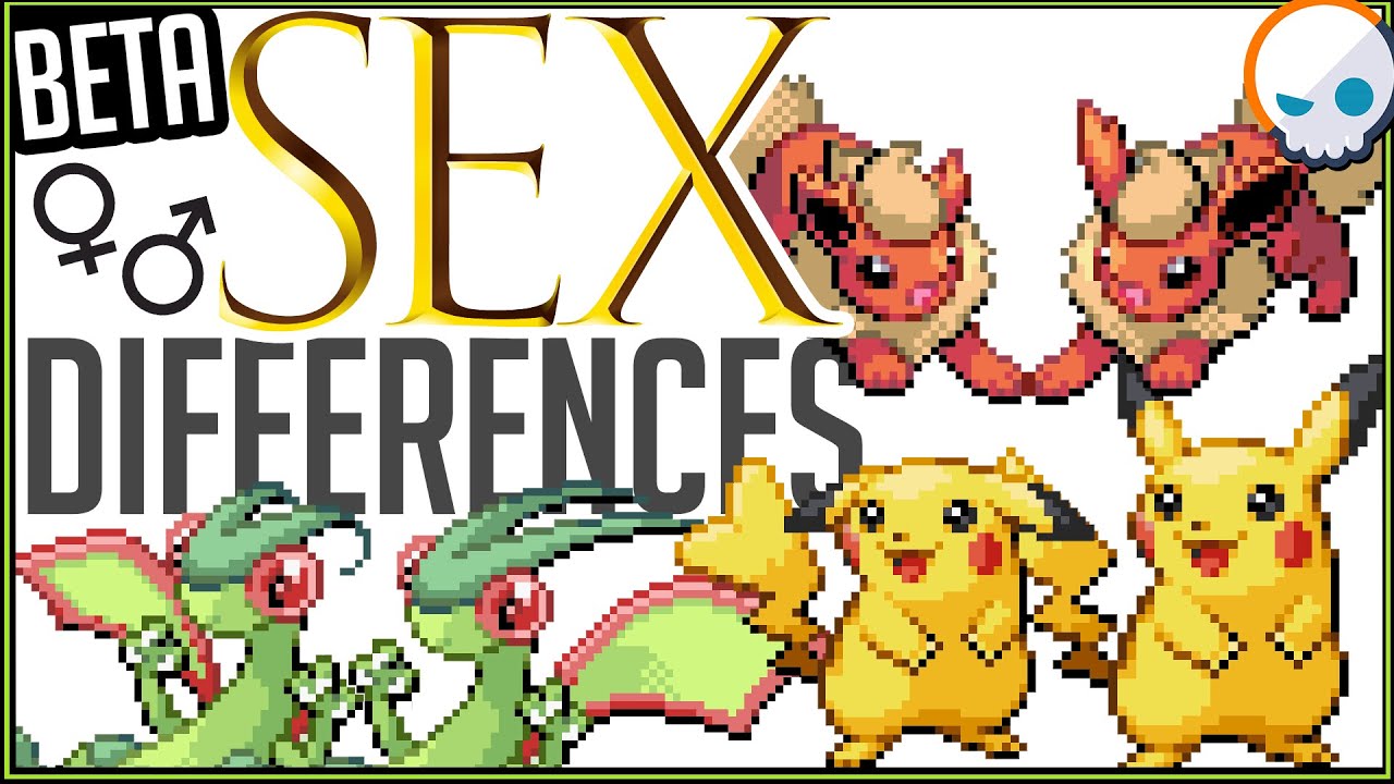 Every CUT Sex Difference in Pokemon Explained! | Gnoggin